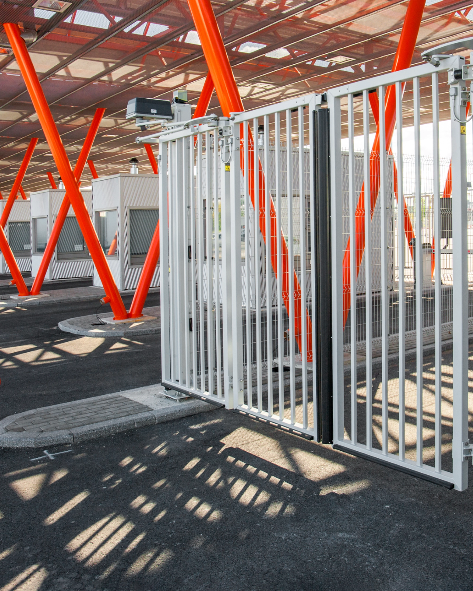 bramy składane przemysłowe ogrodzeniowe dla portów