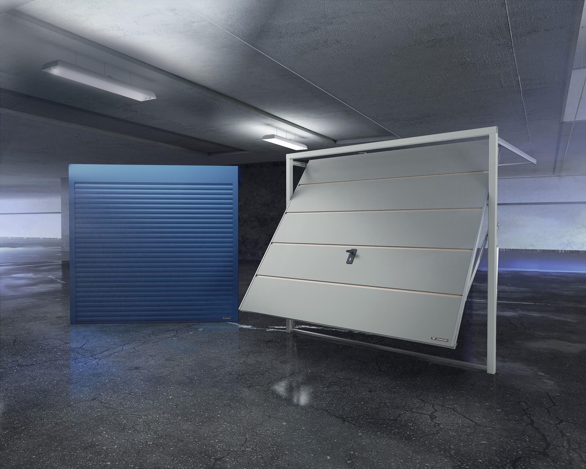 Bramy roletowe i uchylne WIŚNIOWSKI