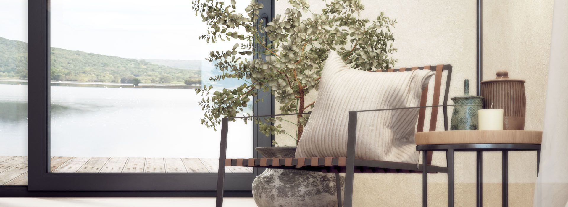 Ciepłe okno na taras