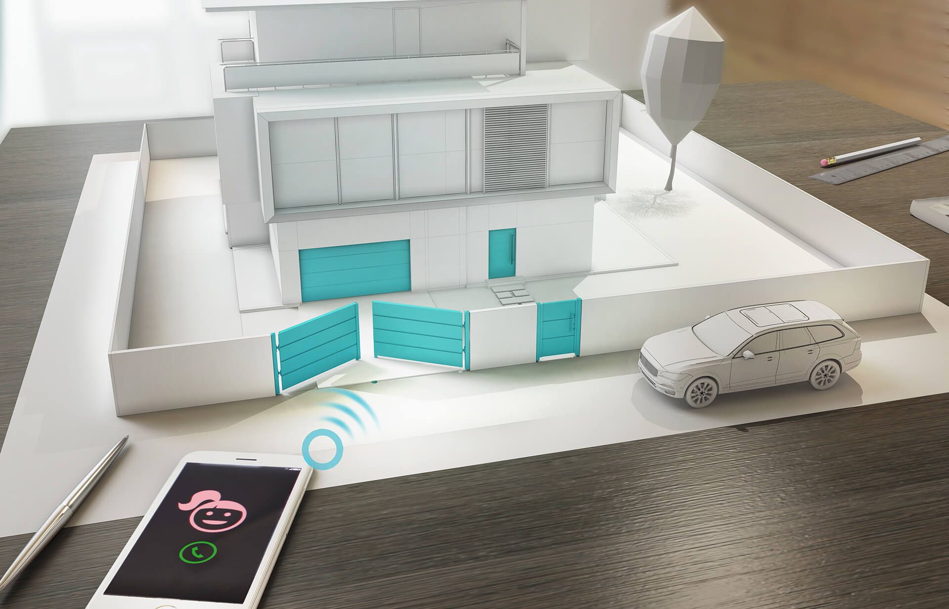 Inteligentne bramy garażowe, drzwi i ogrodzenia – jak sprawić, by dom był „smart”?