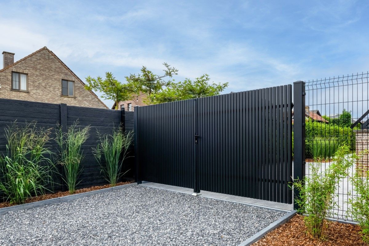 Brama dwuskrzydłowa ogrodzeniowa