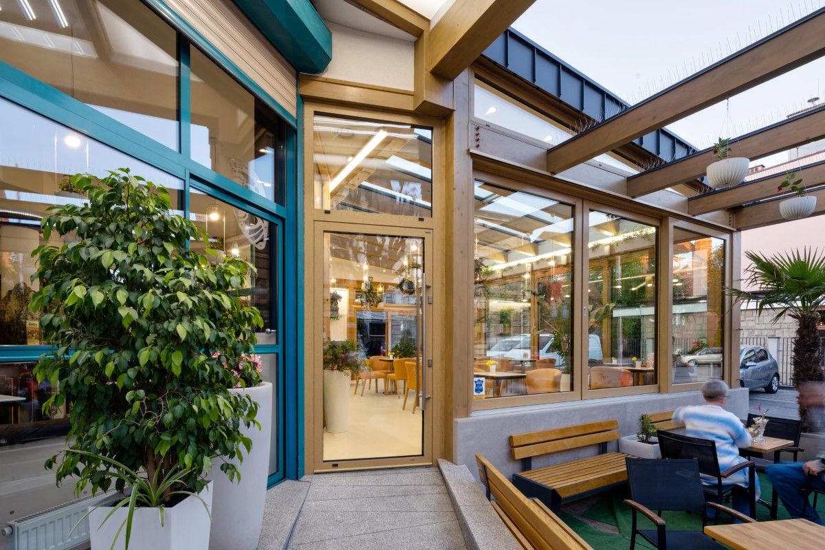 Drzwi aluminiowe WIŚNIOWSKI