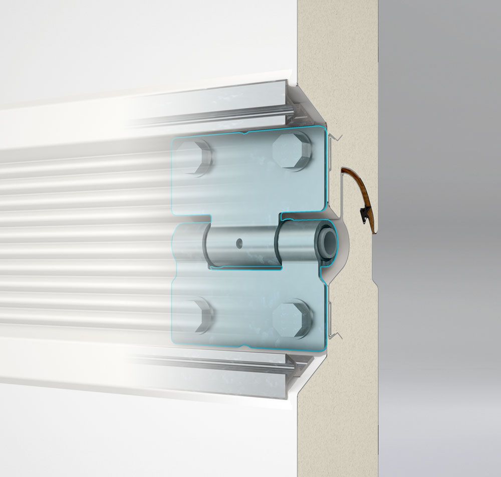 Ciche ukryte zawiasy