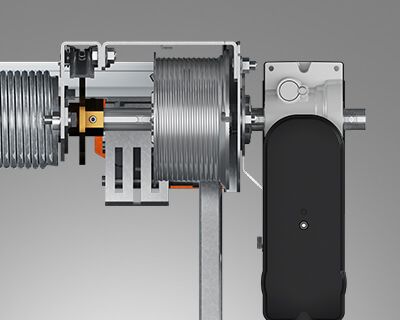 Mocowanie napędu elektrycznego