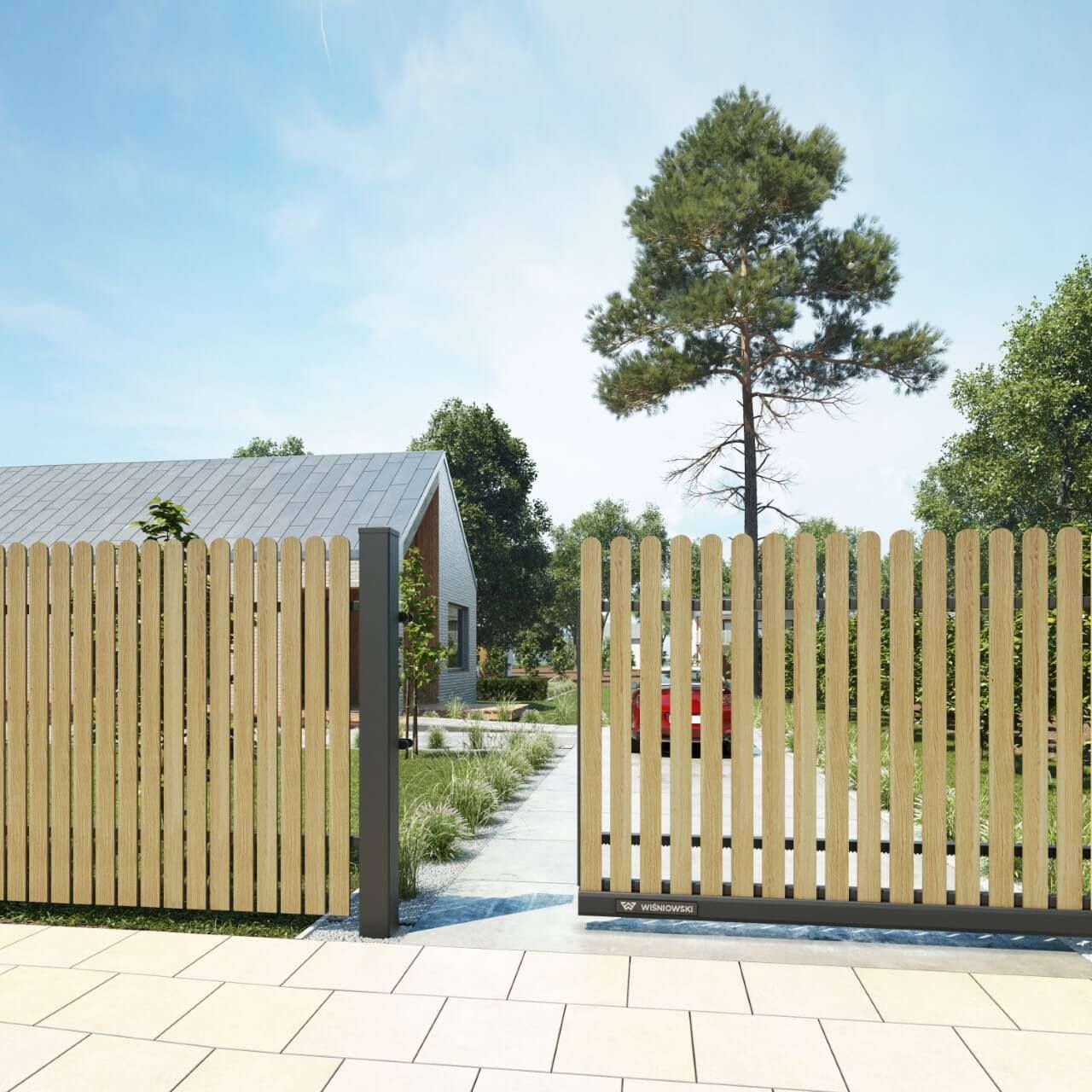 personalizowane ogrodzenie