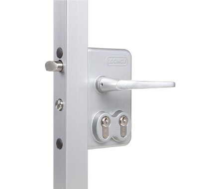 Zamek kasetowy z podwójną wkładką typu LDKZD1