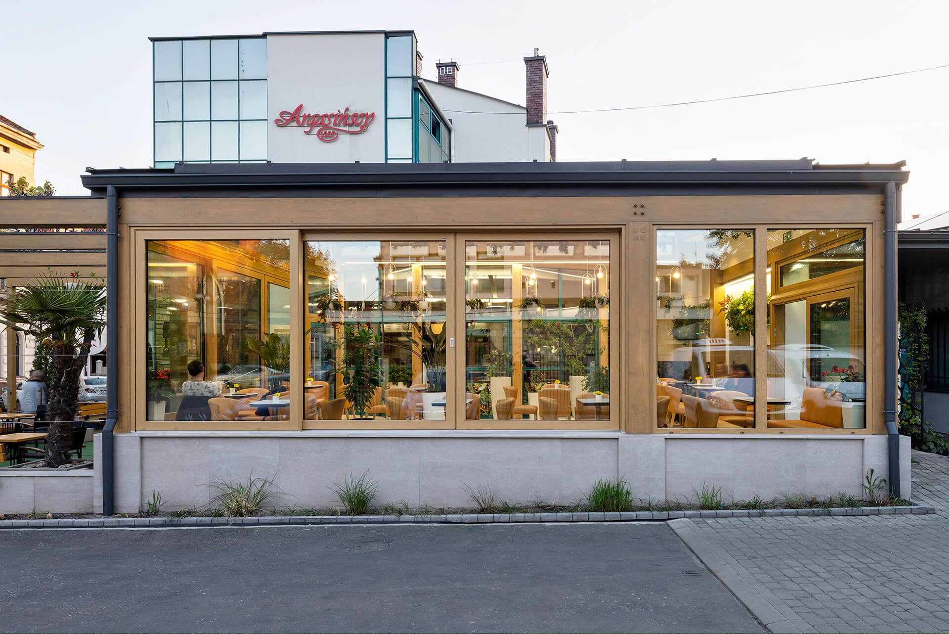 Ogród zimowy legendarnej cukierni Argasińscy